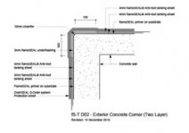 Exterior Concrete Corner